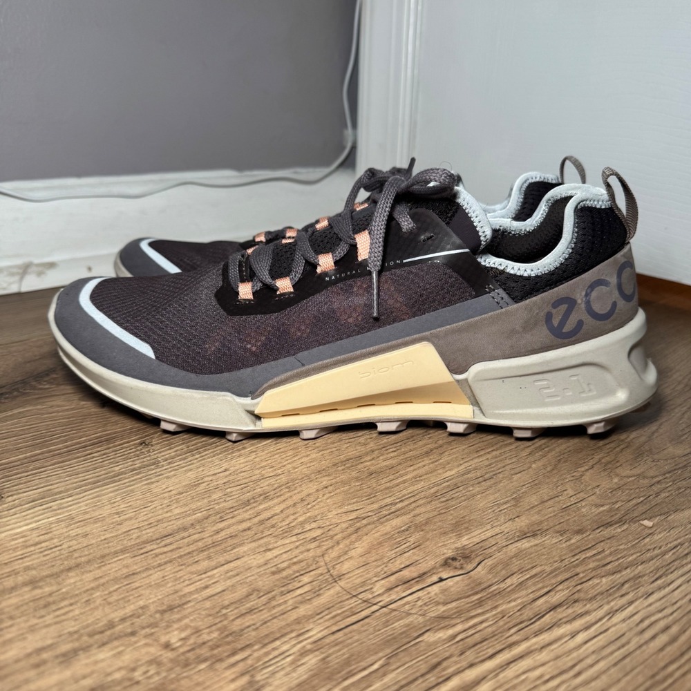 ECCO Biom 2.1 Natural Motion Womens Grey Brown‎ Hiking Walking Shoes 42 11-11.5